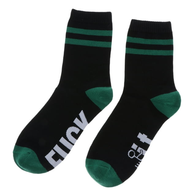 Calcetines divertidos unisex It F ** k Calcetines de tripulación Causal Calcetines de tubo cálidos de invierno Verde