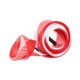 thumbnail image 1 of Protección de la manga de la caña de pescar para cañas de baitcasting, calcetín para caña de pescar, funda para caña de pescar para hombres y mujeres rojo, 1 of 8