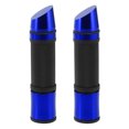 thumbnail image 1 of Ofertas Únicas Cubierta de Agarre de Mano Universal de 7/8" 22mm 15/16" 24mm de Aleación de Aluminio de Goma para Motocicleta Scooter Bicicleta ATV Negro Azul 1 Par, 1 of 1