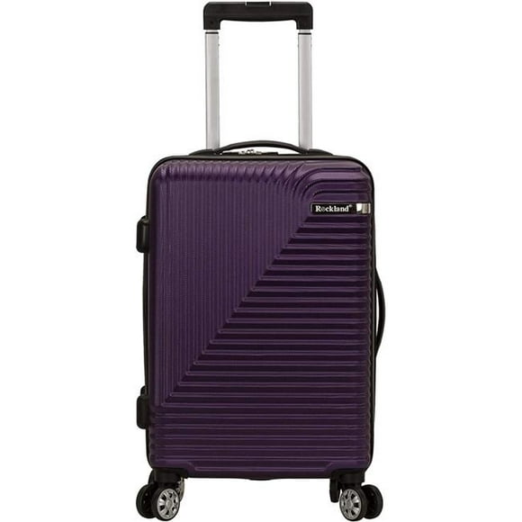 Fox Luggage F2421-PURPLE 20 Po Étoile Piste ABS Transporter sur Bagages&44; Pourpre