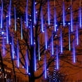 thumbnail image 4 of Juego de 4/3/2/1 luces LED de lluvia de meteoritos para Año Nuevo 2025, lámpara decorativa navideña para jardín, árbol, boda, fiesta, decoración navideña, 4 of 5