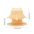 thumbnail image 3 of DAMAI 230ML Silicone Puppy Feeder for Multiple Puppies, Nipples Puppy Nursing Station with 4 Teats Soft Silicone Feeding Bottles for Puppies Kittens, 3 of 6