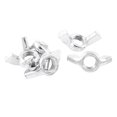 thumbnail image 1 of Unique Bargains M8 8mm Thread Metal Wingnut Butterfly Wing Nuts 6pcs, 1 of 2