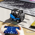thumbnail image 7 of 1/64 Remote Control Forklift, 2.4G Alloy Mini RC Forklift Truck with Cargo Hook Controller Forks Pallet, 10Km/H RC Construction Vehicle Indoor Outdoor Toy Gift for Adults,Kids, 7 of 7