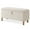 White, variant on 39.5" Boucle Storage Ottoman Bench for Living Room Bedroom Foot Rest End of Bed Wood Leg White