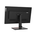 thumbnail image 4 of Lenovo ThinkVision T24i 23.8in 1920 x 1080 FHD IPS WLED-Backlit LCD 2-Pack Raven Black Monitor Bundle with HDMI, VGA, DisplayPort, USB Hub, Fully Adjustable Desk Mount Monitor Stand, 4 of 6