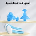 thumbnail image 6 of TNOBHG Anti-slip Nose Clip Swimming Nose Clip Earplug Waterproof Beginners Kids Adults Colorful Accidental Emergency Stopper Nasal Clip Swimming Accessories, 6 of 8
