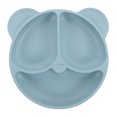 thumbnail image 1 of Baby Plate With Suction Silicone Plate Silicone Toddler Plate With Suction Cup Indoor Baby Eating Plate Baby Dinning Divided Plate, 1 of 9