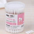 thumbnail image 1 of 2 Boxes Double Ball Head Bamboo Stick Cleaning Absorbent Boxed Cotton Swabs Digital Angle Gauge Woodworking, 1 of 5