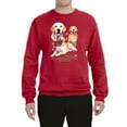 thumbnail image 2 of If It's Not a Golden Retriever It's Just a Dog Gift | Mens Dog Lover Crewneck Graphic Sweatshirt, Red, 2XL, 2 of 3