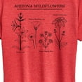 thumbnail image 3 of Instant Message - Arizona Wildflowers - Women's Short Sleeve Graphic T-Shirt, 3 of 6