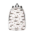 thumbnail image 2 of Rocae Dachshund Dog for Durable Canvas Backpack Leisure Large Bag Travel Rucksack Multi-function Backpack Small, 2 of 8