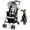 Grey, variant on Costway Foldable Lightweight Baby Stroller Travel Pushchair 0-36 Months Age Group 13 lbs Black