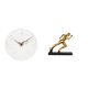 thumbnail image 1 of Reloj De Pared Decorativo Silencioso Para El Hogar, La Cocina, La Oficina O El Estudio. Diseño Moderno Con Figura Abstracta. Ideal Para Decorar La Entrada O La Mesa., 1 of 8