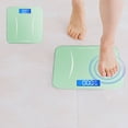 thumbnail image 4 of AMERTEERRechargeable Electronic Scale - Digital Body Weight and Room Temperature Measuring - High-Sensitivity Mountain Wave-Shaped Sensor, 4 of 7