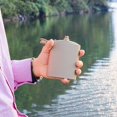 thumbnail image 5 of Titanium Pocket Bottle for Wine, Camping, Hiking, Travel and Garden Silver 260ml, 5 of 5