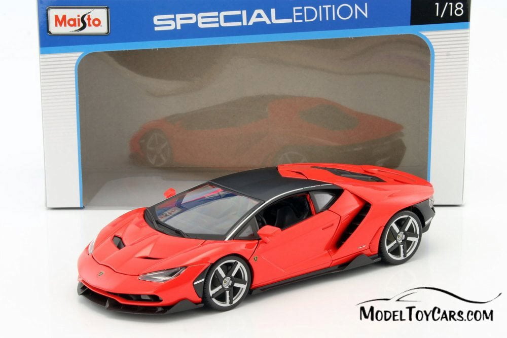 Lamborghini Centenario Maisto 1/18 Scale Diecast Model Car 31386R New* Red 