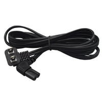 Strhowill 1.92M/6.29FTUSA Nema 1-15p To C7 Power Cable, Ameican Standard 2 Prong to C7 Figure 8 Shotgun polarity Power Cord,For Monitor, Printer, Projector,Smart TV