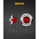 thumbnail image 5 of Kit de luces LED tipo sandía Partsam para Peterbilt Freightliner, 5 of 8