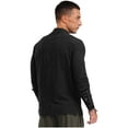 thumbnail image 3 of iiniim Men's Medieval Viking Costume Renaissance Pirate Role Play Long Sleeves Lace up Shirt Tops Black XL, 3 of 7