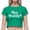 14-Green, variant on Alun St. Patrick's Day Cropped Short Sleeve T Shirts for Women Crewneck Stylish Stretch Tight Top Soft Comfort Fashion Festival Graphic Tee Summer Casual T-Shirts 14-Green XS
