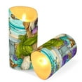 thumbnail image 4 of Wobogo Golden Retriever Flameless Candles with Remote Battery Operated Flickering LED Candles with Timer 2/4/6/8H Small Size, 4 of 8