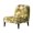 Flowers Pattern, variant on HELLHERO Anti-Wrinkle Armless Accent Chair Soft Cover Dustproof Elastic Bottom Armless Accent Chair Protector for Living Room, Western Horse