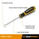 thumbnail image 2 of Juego de ganchos y púas GEARWRENCH, 8 piezas, mango largo 84010H, 2 of 9