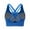 2025/Blue, variant on Otvok Womens Cross Back Sports Bra with Adjustable Shockproof Yoga Fitness Large Size Underwear