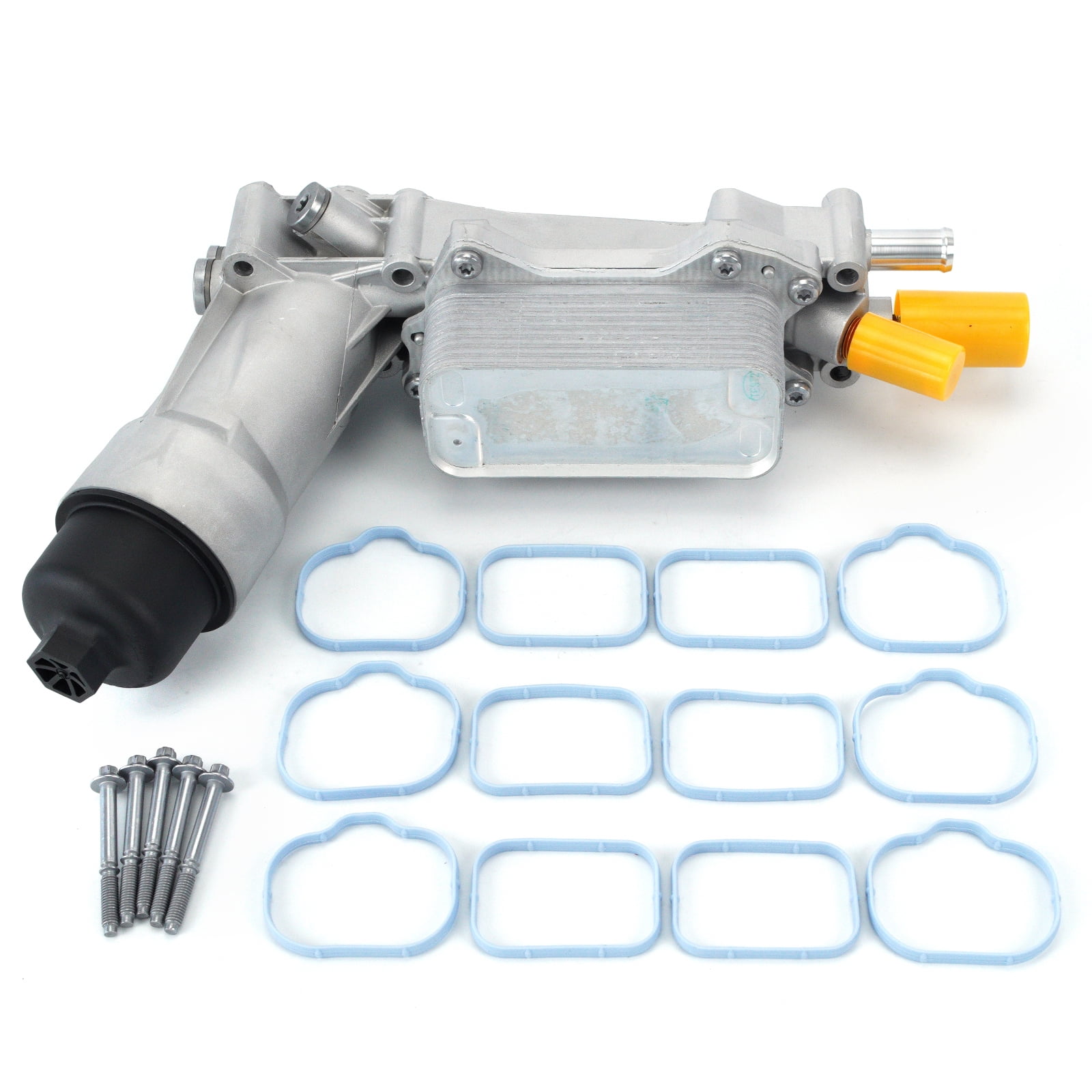MOCA AUTOPARTS Oil Cooler Filter Housing Fit for 2014-2017 Dodge Charger Journey V6 3.6L & 2014-2017 Ram ProMaster 1500 2500 3500 V6 3.6L
