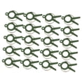 thumbnail image 3 of Clips de soporte para plantas de jardín, Clips de vid de flores, Clips de injerto para escalar verde 20 piezas, 3 of 8