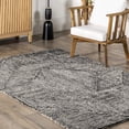 thumbnail image 3 of nuLOOM Heidi Modern Hand Tufted Wool Area Rug, 9' 6" x 13' 6", Heidi Charcoal, 3 of 13