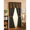 Better Homes&gardens Bhg Chenille Window Set Black/gold