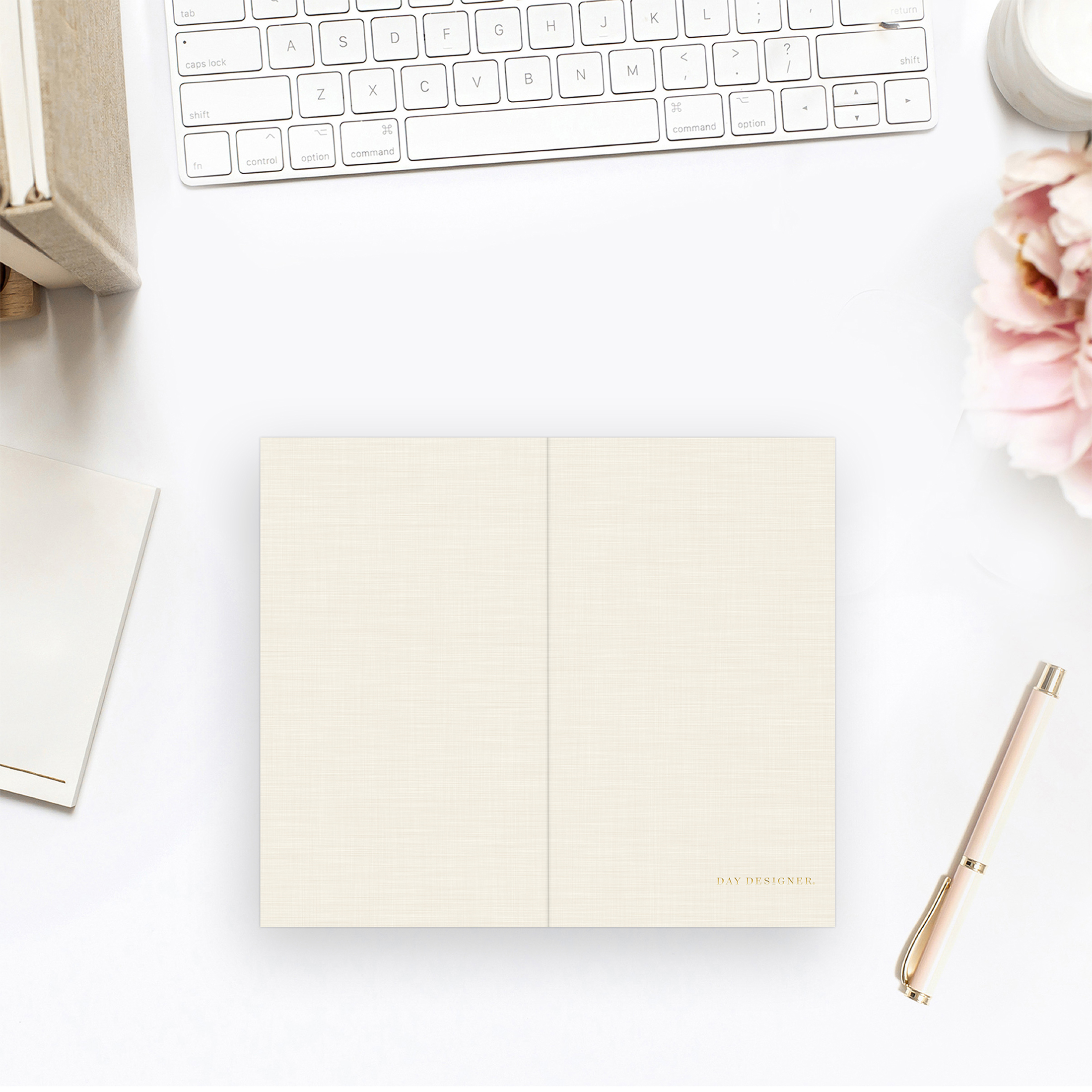 Day Designer for Blue Sky Trifold Desk Folio, Pearlized