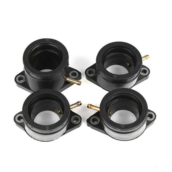 4Pcs Motorcycle Carburetor Intake Manifold Set For Yamaha XJR1200 XJR 1200 SP XJR1300 XJR 1300 SP 1994-2005