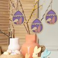 thumbnail image 1 of ABPWLY Wooden Rabbits Hanging Ornament Easter Eggs Decorative Scene Setter Props Clearance Room Decor Canada Days Home and Kitchen Home and Kitchen, 1 of 6