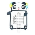 thumbnail image 4 of Tablero de lectura musical, tablero de práctica móvil, portátil, creativo, reutilizable Forma de panda, 4 of 9