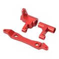 thumbnail image 4 of RC Ensemble de Direction, Facile à Installer Alliage Beau Ensemble de Direction en Aluminium Stable pour 1/6 RC Voiture Rouge, 4 of 8