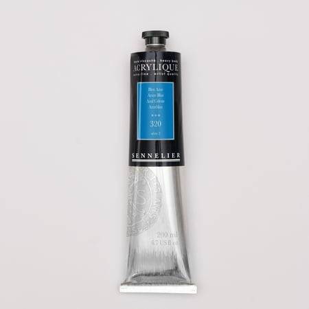 UPC: 3046450069256 | Sennelier Extra-Fine Artist Acryliques – Azure Blue 200 ml tube