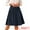 Dark Blue, variant on DARING DIVA Women's Vintage Button Decor Flared Midi Skirt L White