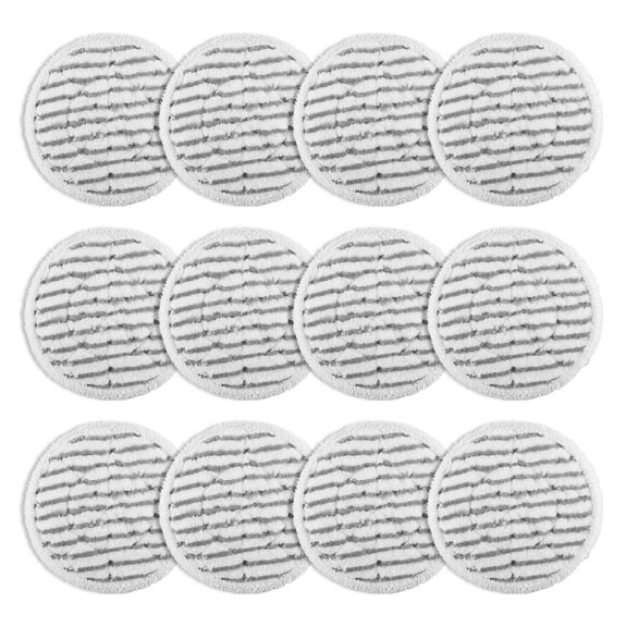 12 Pack S8201 S8001 S7001 S7201 S7005 Mop Compatible with Shark Steam Mop Replacement Pads S7000 Series,S7000 S7000AMZ S7001TGT Steam & Scrub All-in-One Scrubbing Mop for Model XKITP7000