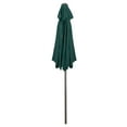 thumbnail image 4 of 7.5ft Outdoor Patio Market Umbrella with Hand Crank Hunter Green, 4 of 6
