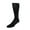 Black, variant on Windsor Collection Gradual Compression Travel Support Socks (Men)