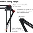thumbnail image 3 of Adjustable Microphone Suspension Boom Scissor Arm Stand with Shock Mount Mic Clip Holder - Compact Mic Stand Made of Zinc Alloy - for Live Broadcasting, Podcast, Solo Artist, 3 of 8