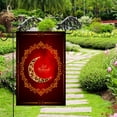 thumbnail image 4 of Bandera de jardín Eid Mubarak, bandera decorativa para patio, césped y exteriores A, 4 of 9