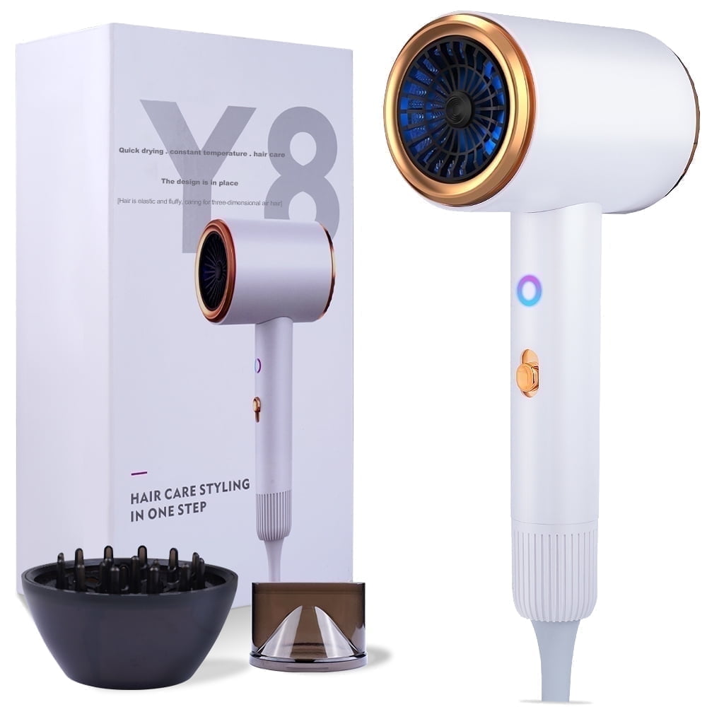 Tideway High speed Hair Dryer H11 Cutie Pink Salon Quality Ionic Tech 4 Temps with diffuser