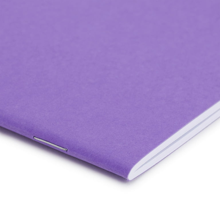 48 Pack Kraft Paper Notebooks Bulk, H5 Lined Journals for Writing