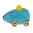 thumbnail image 4 of Juguete de Madera Del Bebé Del Modelo Del Coche Del Coche Del Juguete Del Modelo Del Coche Del Ratón - Azul, : A: 8 x 5 x 6 cm / x 1, 2,36 pulgadas, 4 of 9
