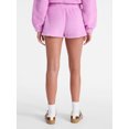 thumbnail image 3 of No Boundaries Plush Bungee Cord Shorts, Women's Sizes XXS-XXL, 3 of 5
