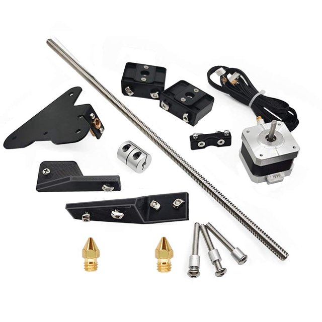 2X Lead Screw Dual Z Stepper Motor Upgrade Kit for Ender 3, Ender 3 Pro, , Aquila 3D Printer